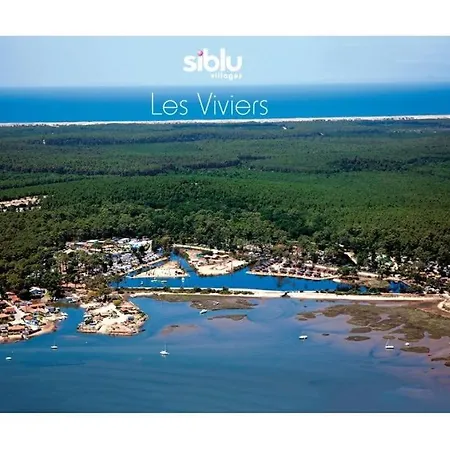 Campeggio Cap Ferret Mobil Confort Avec Grande Terrasse, Parc Aquatique Les Viviers, *